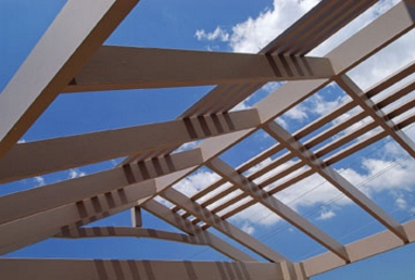 Battened Design Pine Pergola